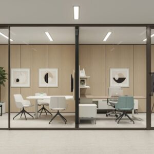 Vách kính chống cháy