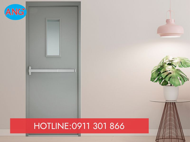 Cửa Thép Chống Cháy Có Ô Kính Là Gì