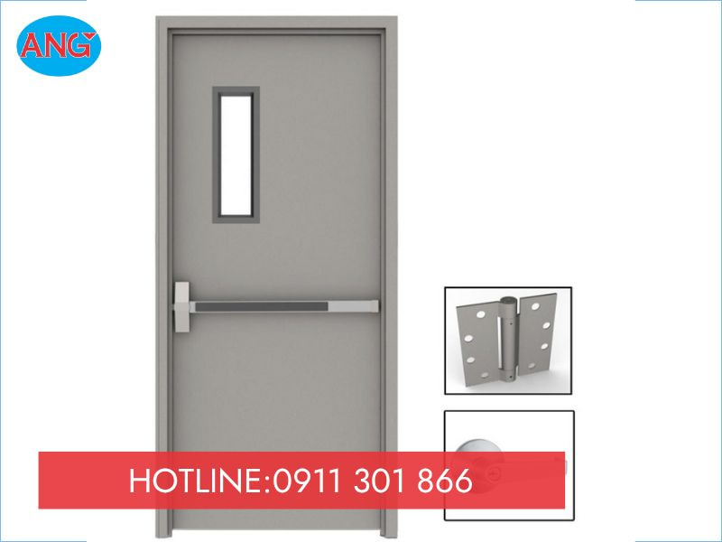 Cấu Tạo Cửa Thép Chống Cháy Có Ô Kính Có Gì Đặc Biệt
