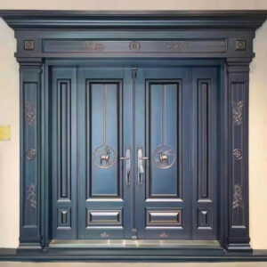 Cửa thép vân gỗ cánh đơn ANG H4