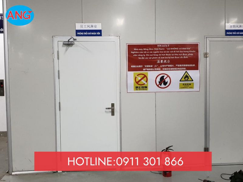 Cửa Thép Chống Cháy 60 Phút