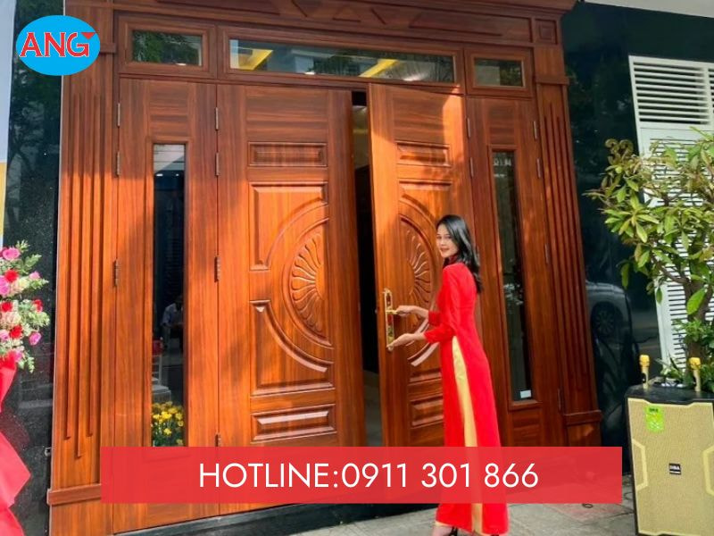 báo giá Cửa Thép Vân Gỗ 01