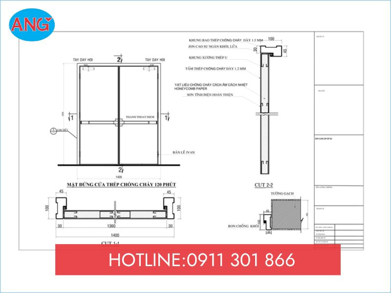 cửa chống cháy có kiểm định