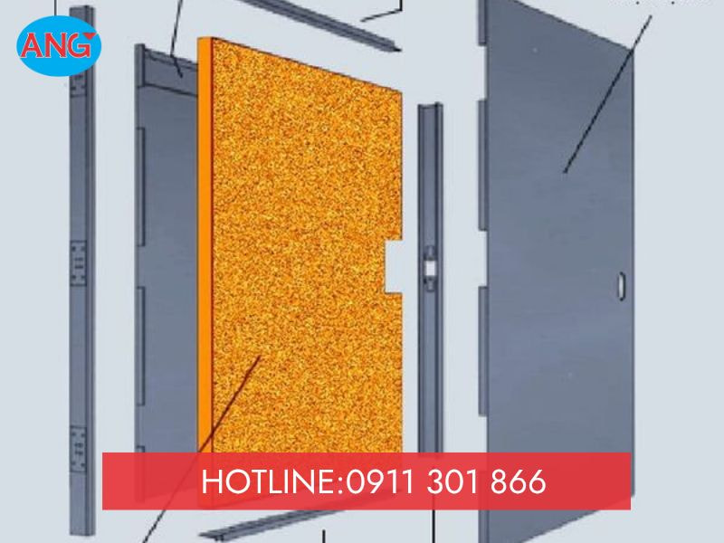 Cửa Thép Chống Cháy 90 Phút