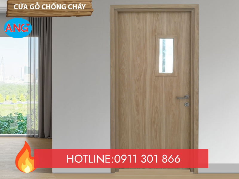 Mẫu Cửa Thép Chống Cháy Đẹp 03