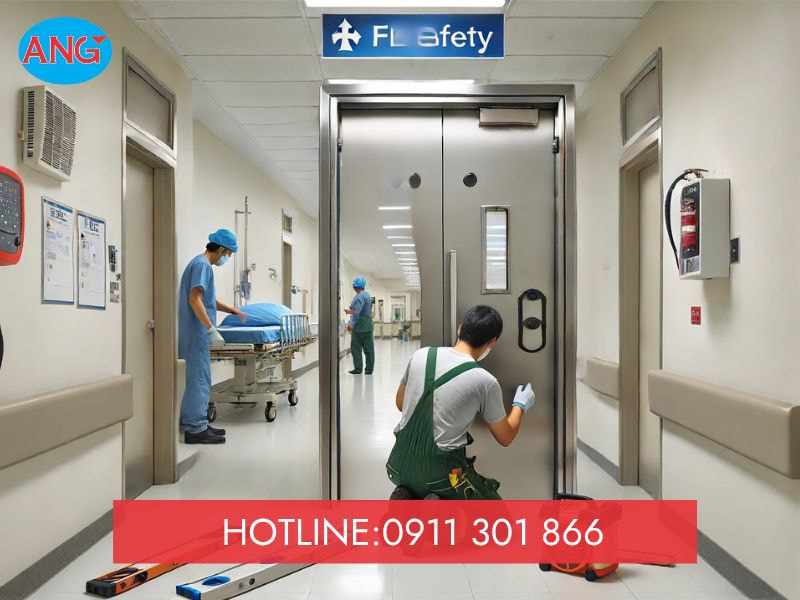 Quy Trình Lắp Đặt Cửa Chống Cháy